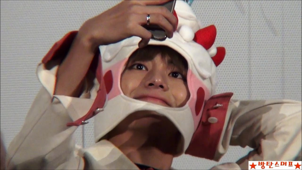 151218 방탄소년단 여의도 팬사인회-셀카 찍는 방탄이들