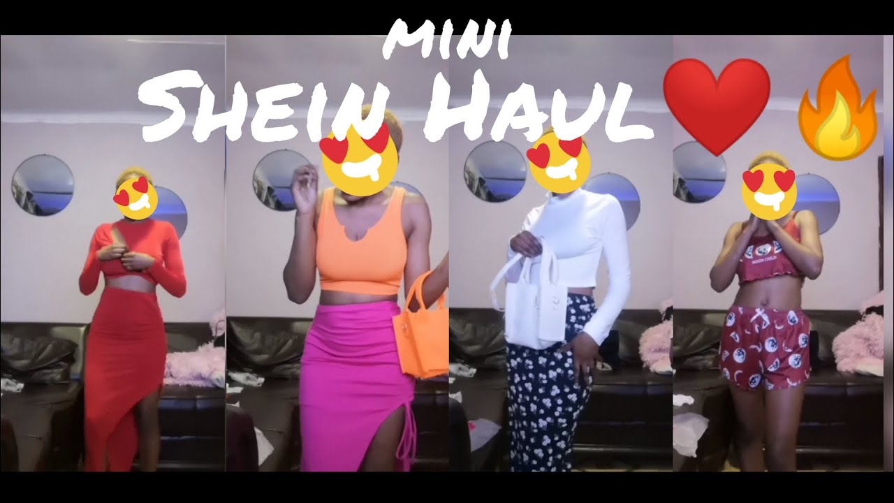 First mini Shein try on haul || South African YouTuber || Lesedii Kudzai❤️🔥