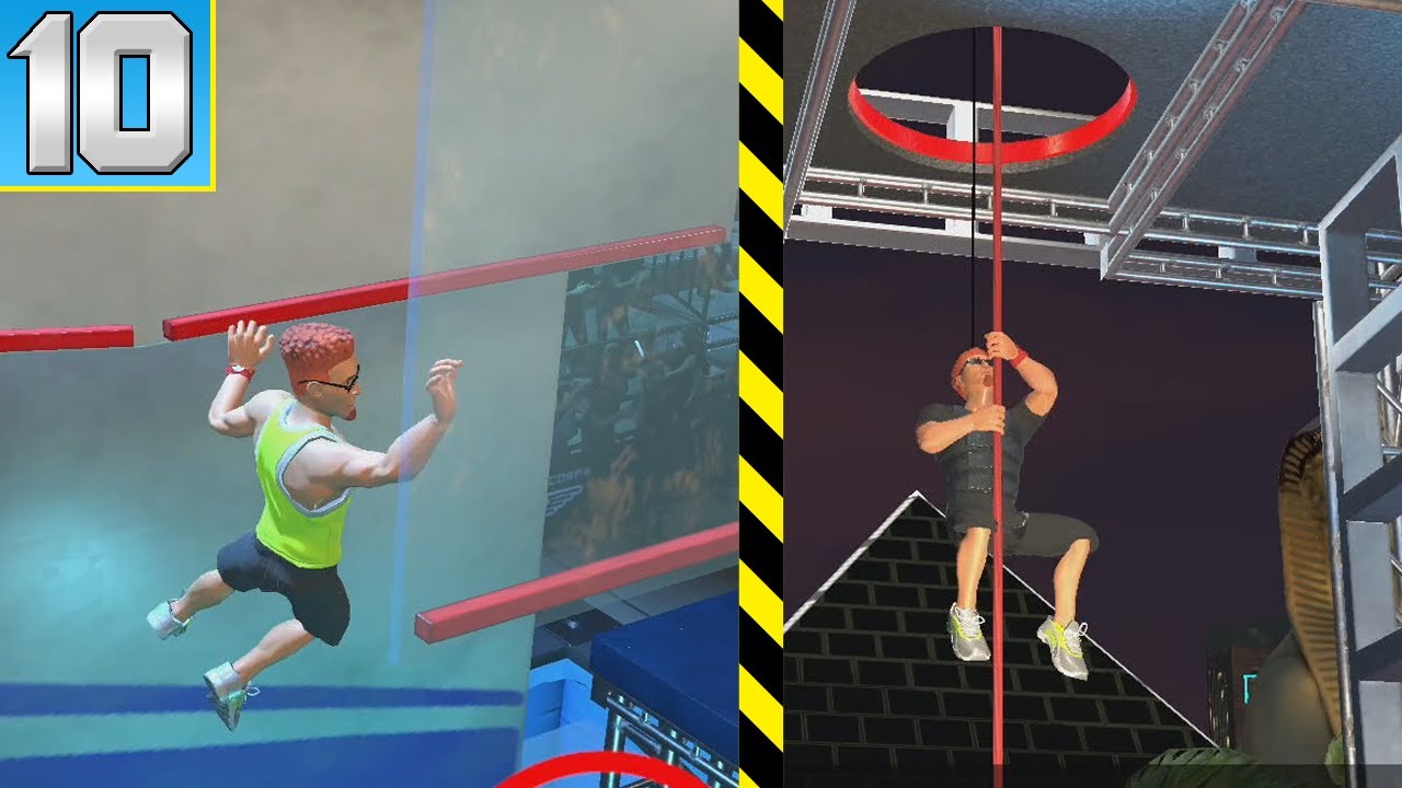PLAYING UNTIL I WIN! - Let's Play American Ninja Warrior Challenge Part 10