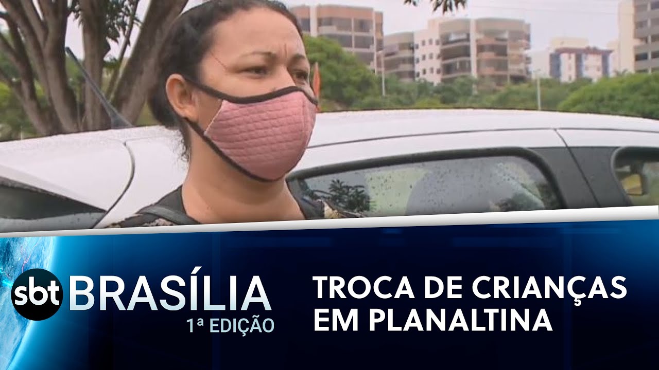 Descobriu que a filha foi trocada há sete anos | SBT Brasília 1ª Edição 19/10/2021