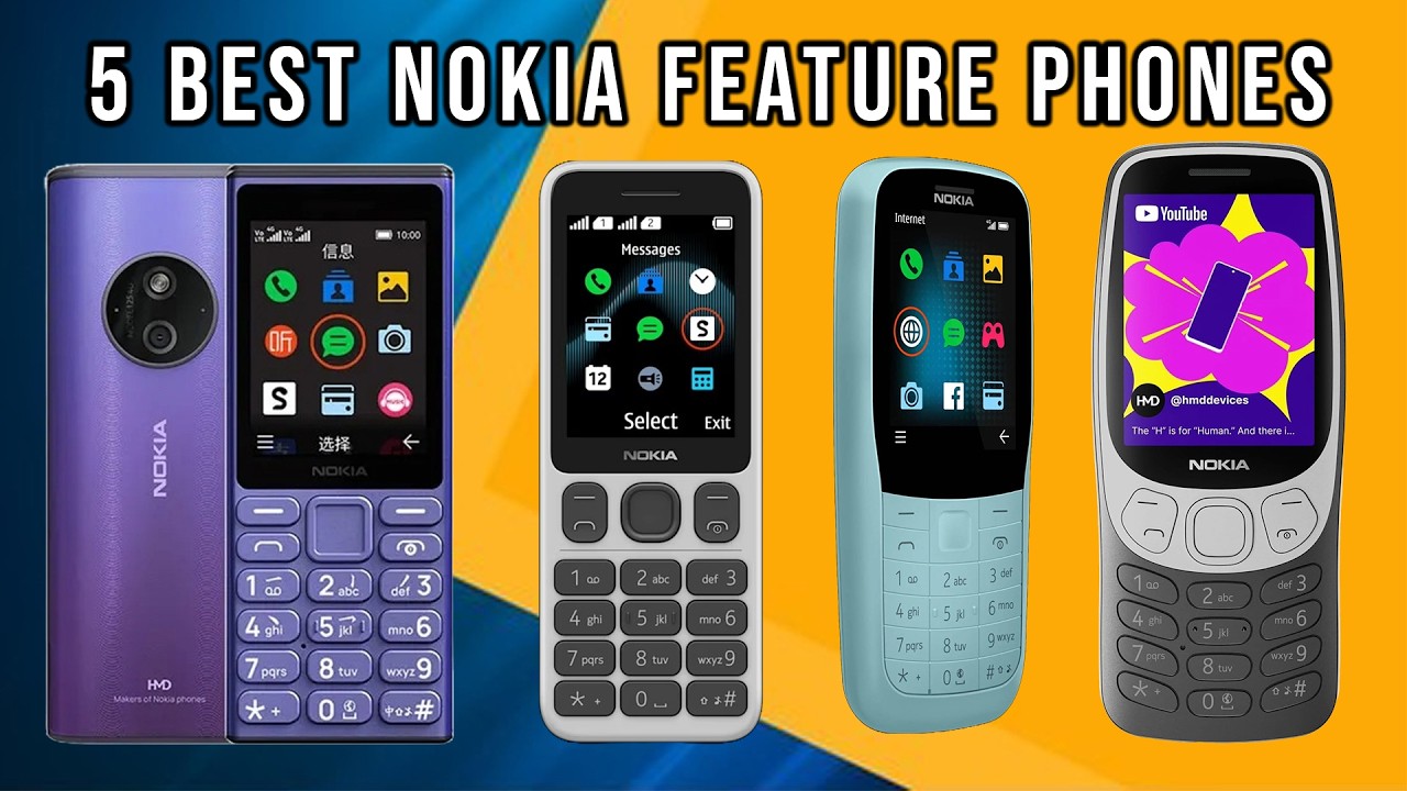 Best Nokia Feature Phones for 2026 - Top 5 Picks Compared