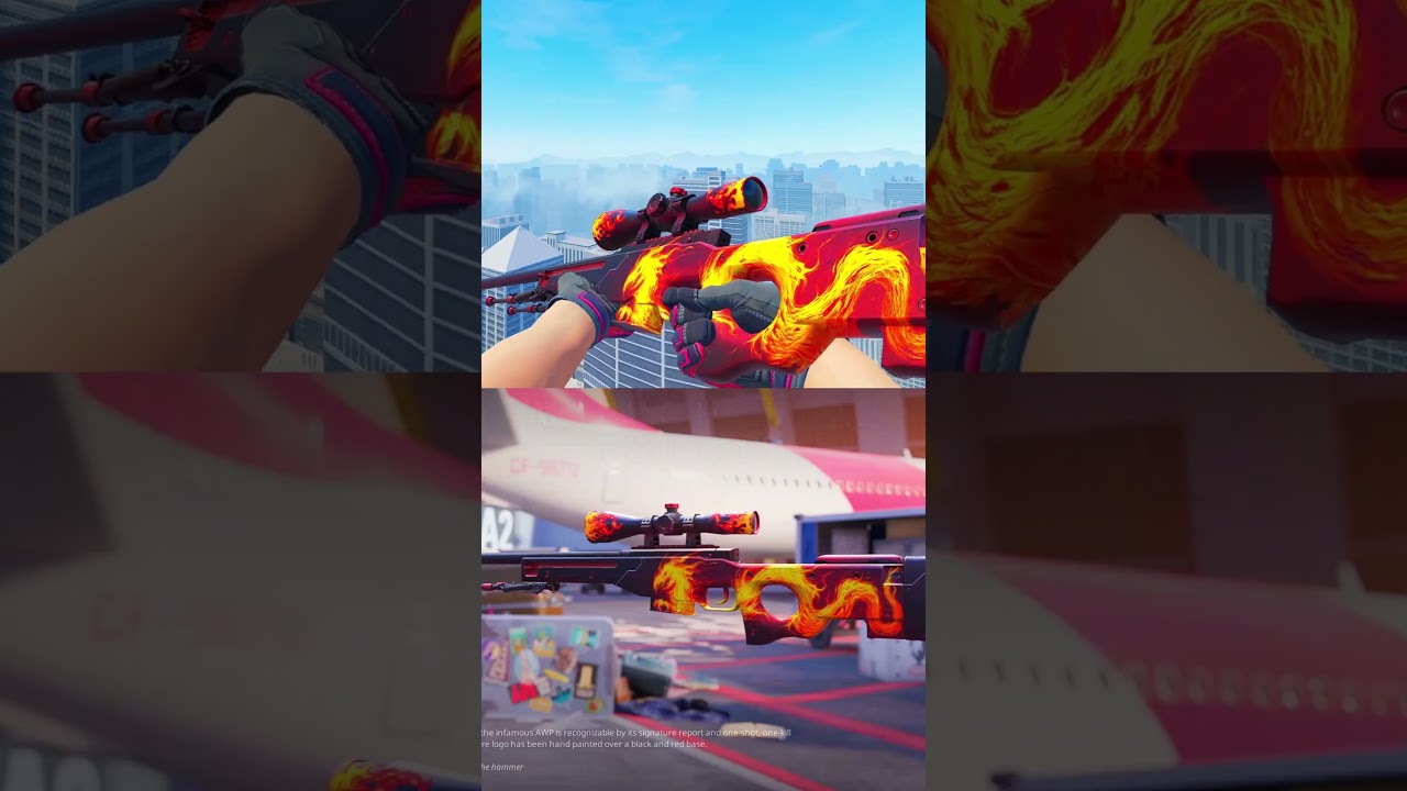 AWP | Wildfire x FIRE SCOPE | #cs  #cs2  #crafts  #update