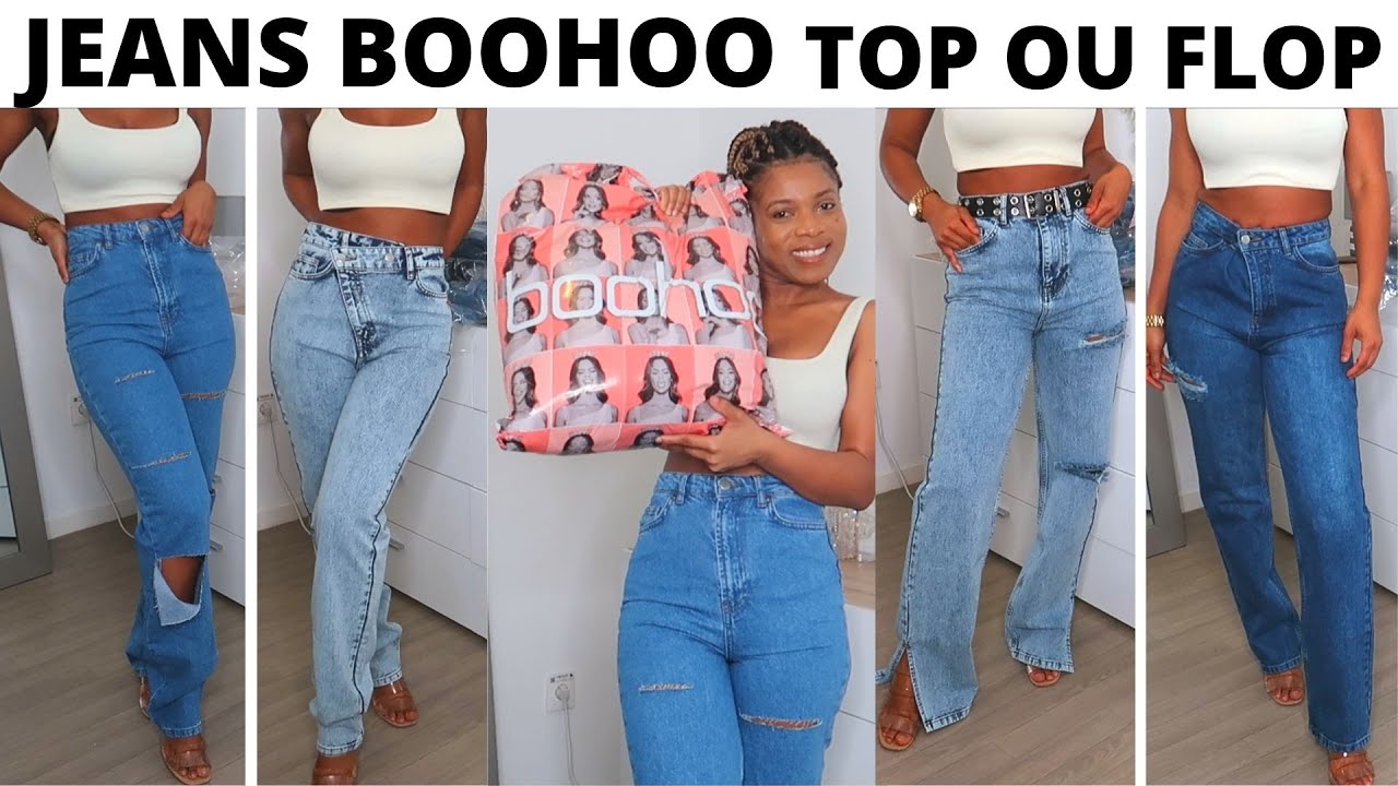 HAUL BOOHOO + ESSAYAGE : JE TESTE LES JEANS BOOHOO TOP 👍 ou FLOP 👎 | PARTIE 2 | LOUMOTIV'ACTION
