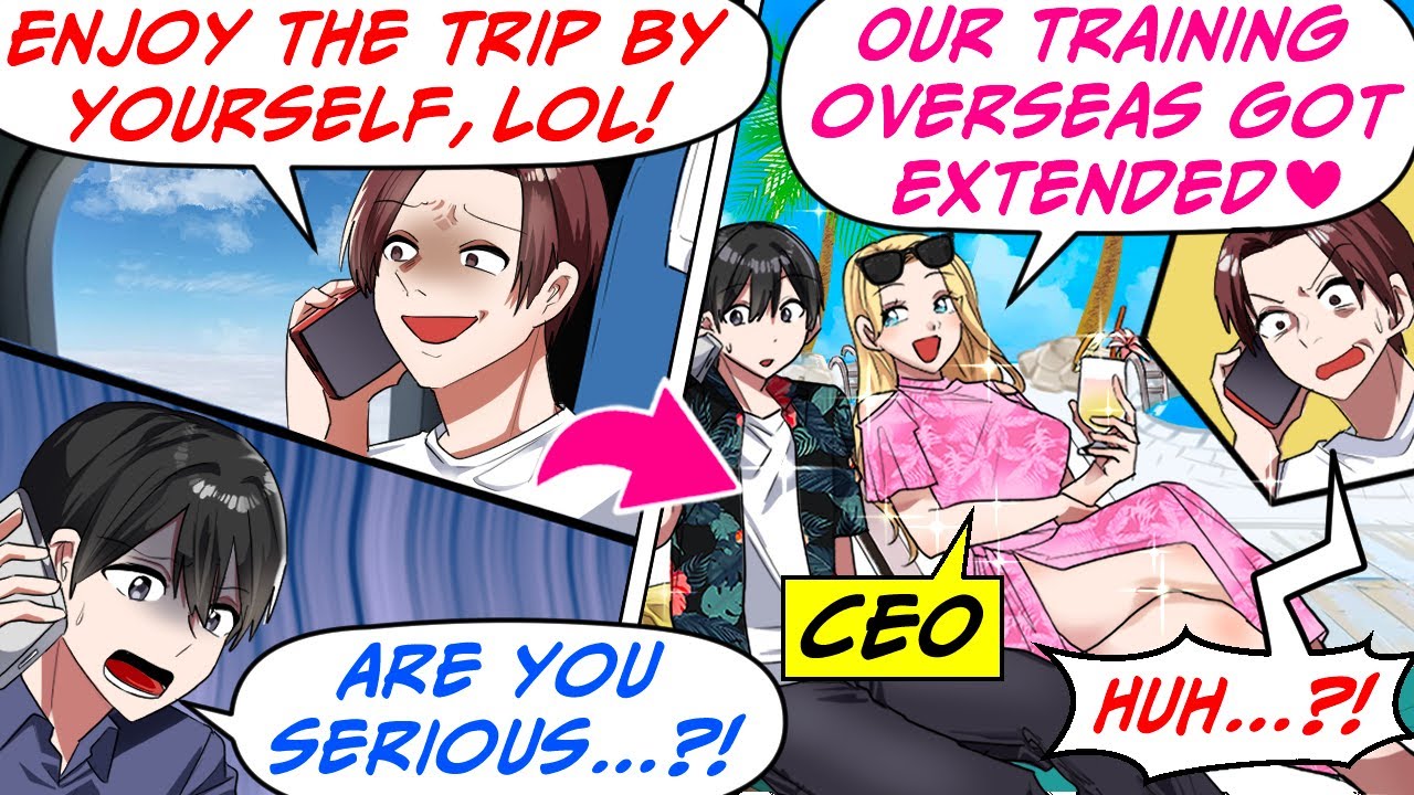 My Coworker Ditched Me During Our Company Retreat Abroad! But I Got to Be With…[RomCom Manga Dub]