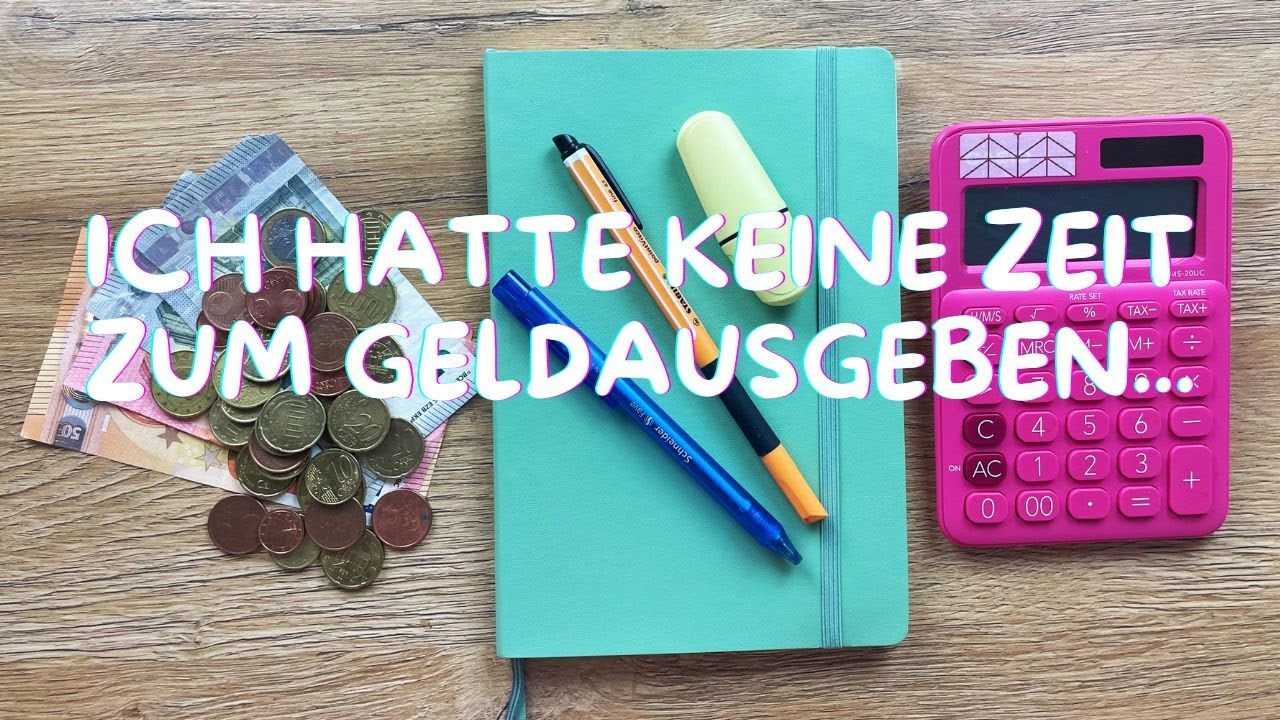 Kaum Zeit, kaum Ausgaben – Zufall oder System? | Sparen mit Kakeibo | Budgetupdate KW 4