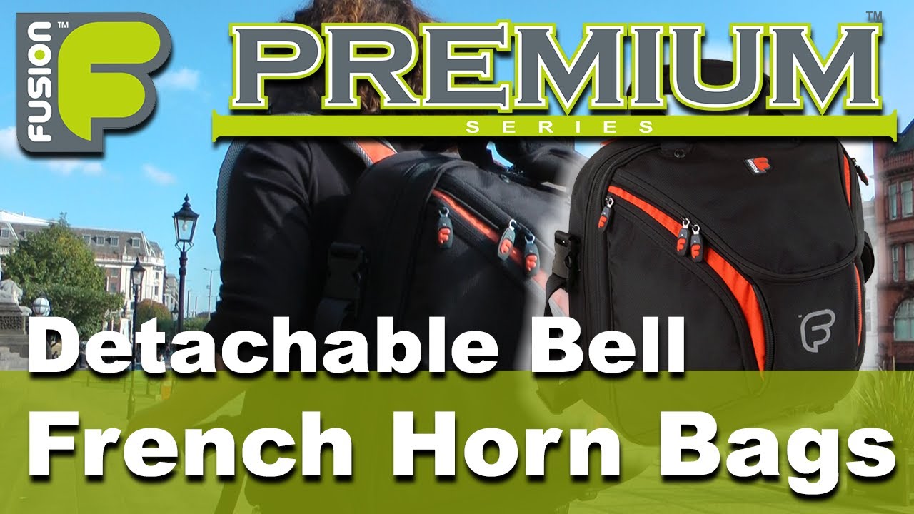 Premium French Horn Detachable Bell Gig Bag (by Fusion-Bags.com)