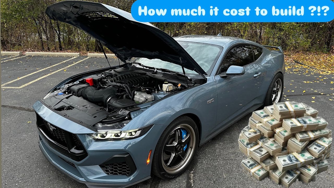Сколько стоит собрать/модернизировать мой Mustang Gt 2024 года?