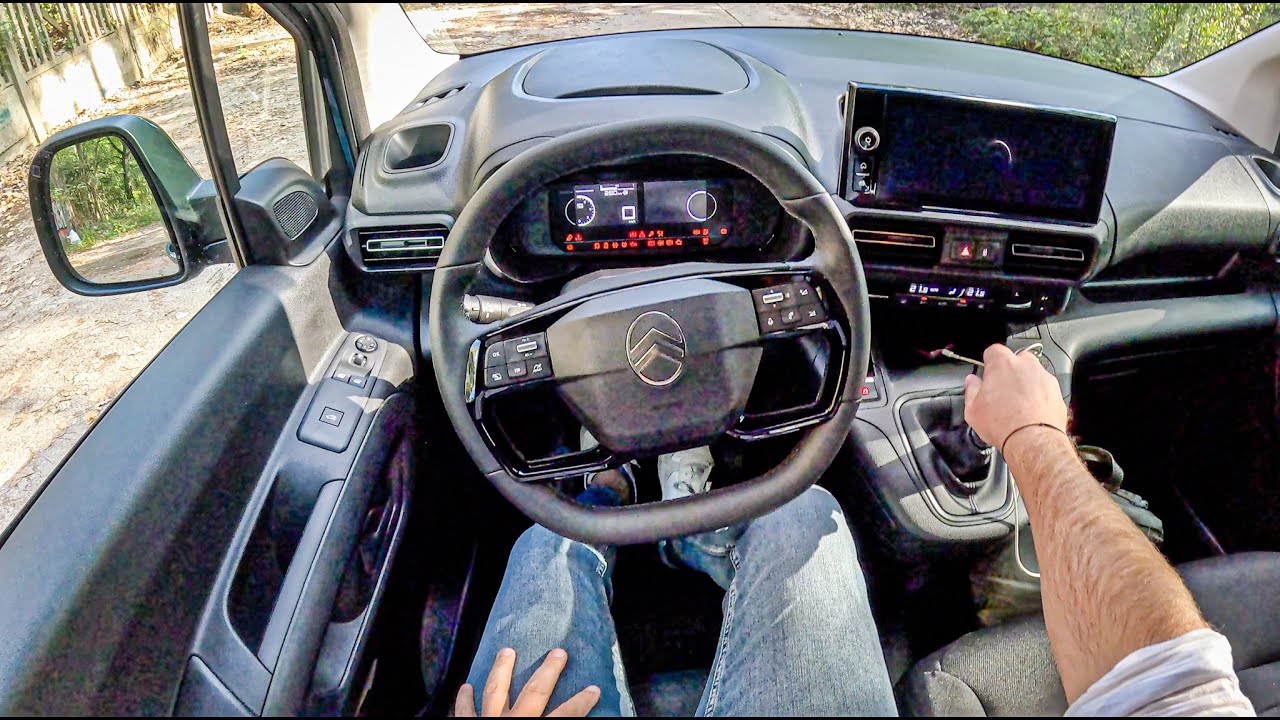 NEW Citroen Berlingo Van XL | 1.5 BlueHDi 102 hp | POV Test Drive