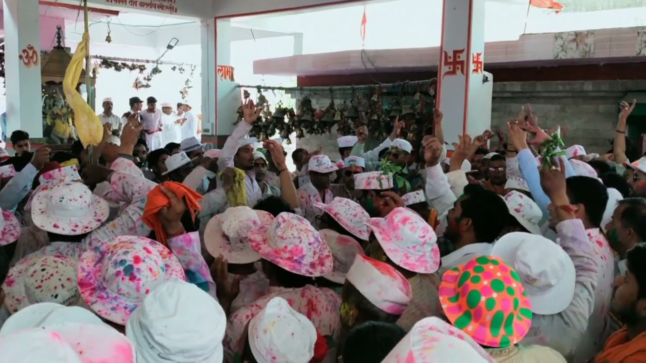 मां कोट भ्रामरी मंदिर....Village Purara Holi at kot mandir...