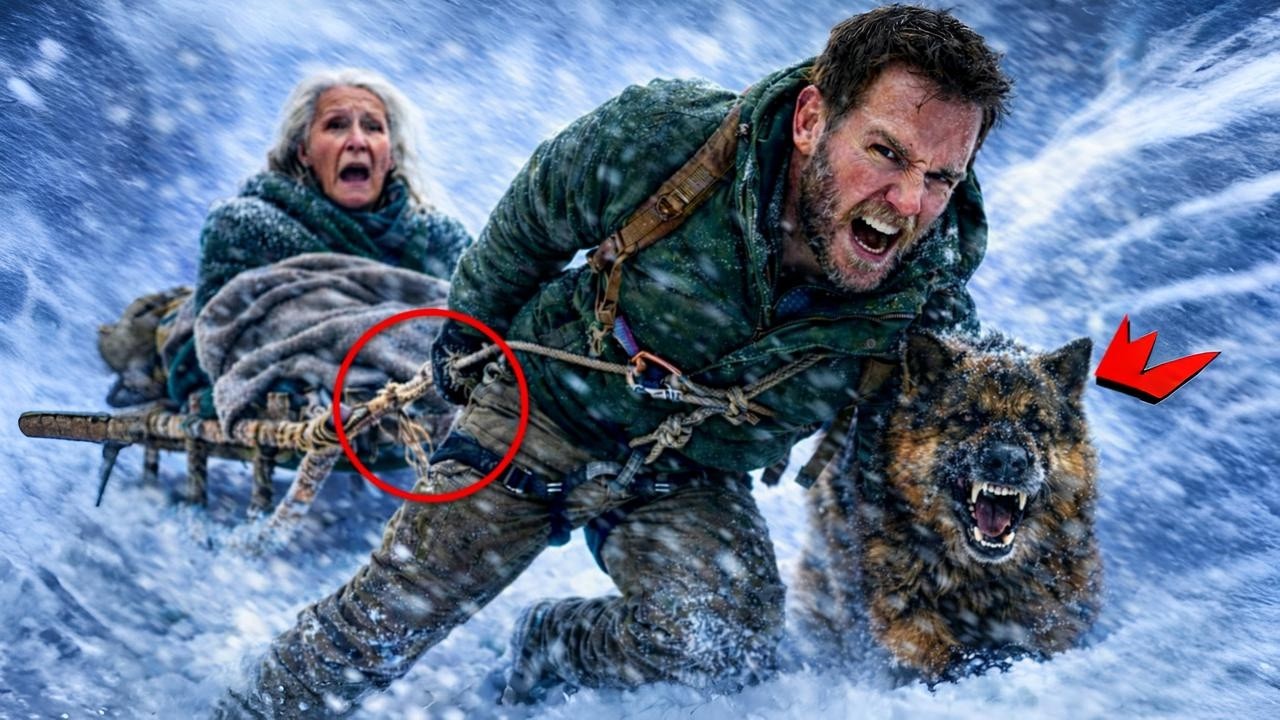 Abandoned in -30°C: The Moment a SEAL Rescued a Grandma and Her Loyal Dog