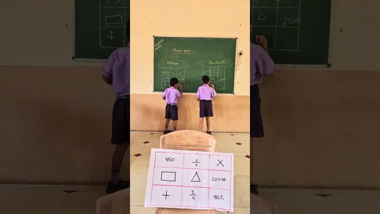Maths activity Std 2 