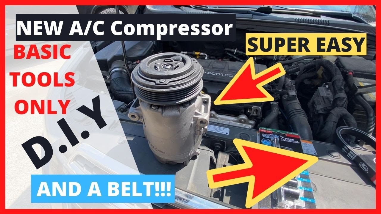 Chevy Cruze Replacing the ac compressor and serpentine belt