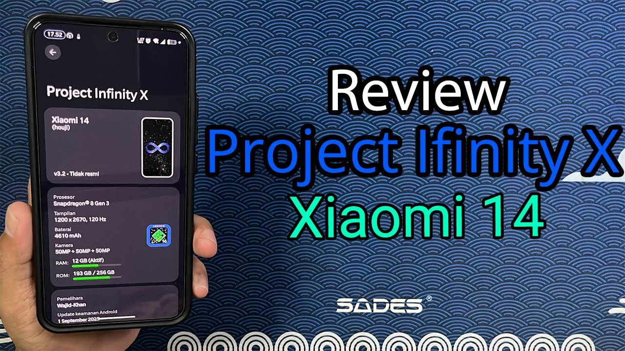 Recomended!! | Review Custom Rom Project InfinityX 3.2 Android 16 | Xiaomi 14 Indonesia