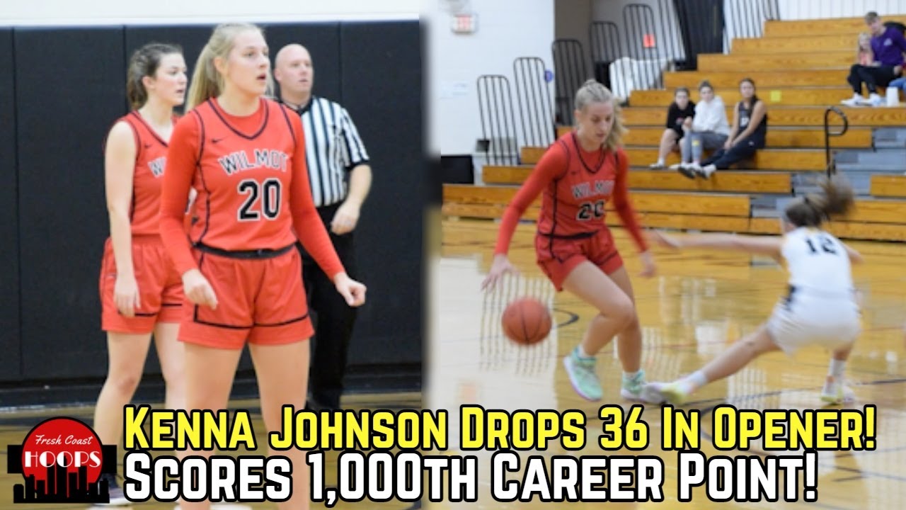 Kenna Johnson BREAKS ANKLES In Season Opener! Drops 36 Points In Win!
