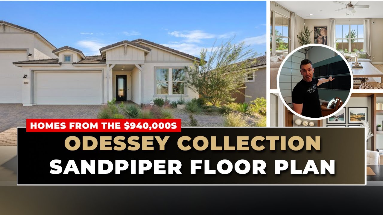 VERDIN By Taylor Morrison Located In Phoenix, AZ - Odessey Collection - Sandpiper Floor plan