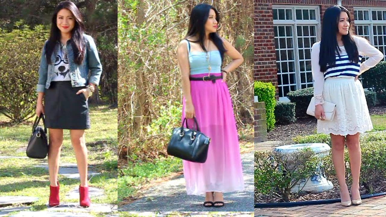 Ideas de como usar Vestidos y Faldas