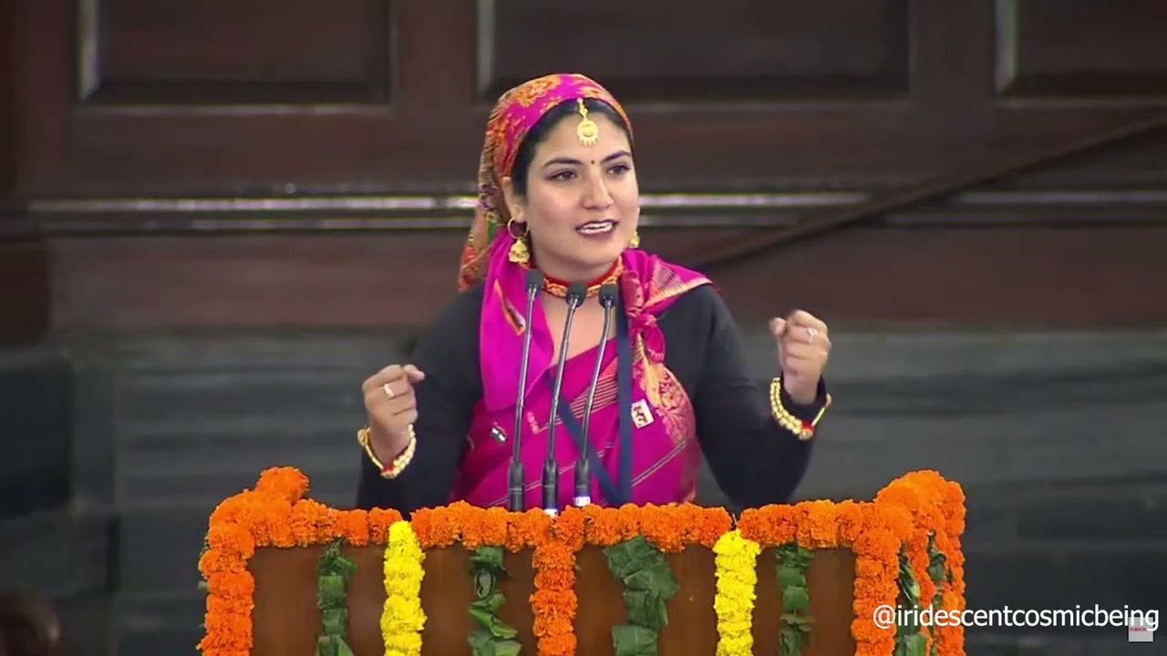 Divya Negi's Speech in the Central Hall of Parliament of India on India's G20 Presidency