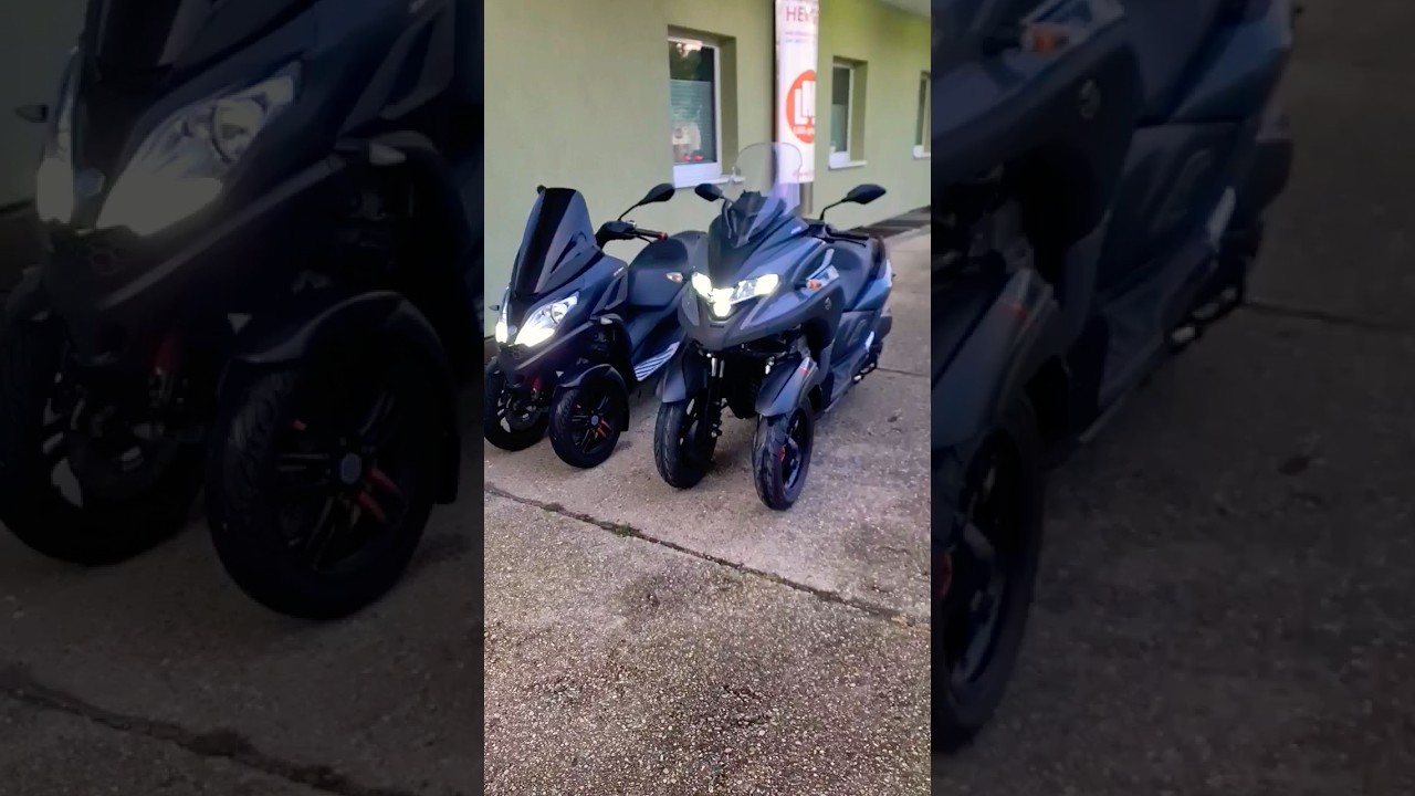 Yamaha Tricity 300 vs Piaggio Mp3 300 ✌️#yamaha