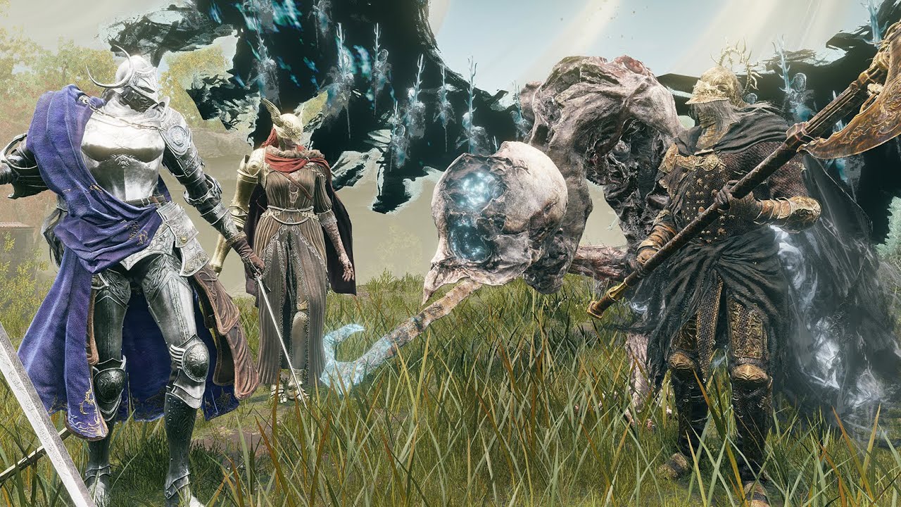 Death Knight & Death Rite Bird VS Bosses - Elden Ring Shadow of the Erdtree