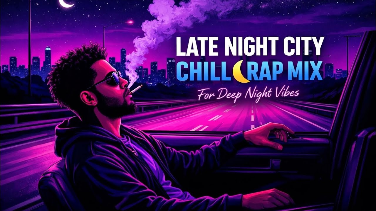 Late Night City 🌙 Chill Rap Mix for Deep Night Vibes