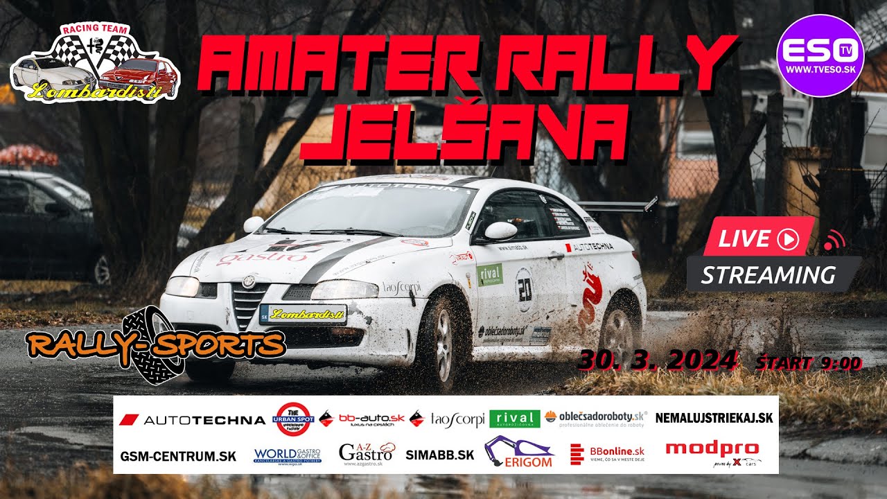 AMATER RALLY JELŠAVA, 30 3 2024 - ZÁZNAM