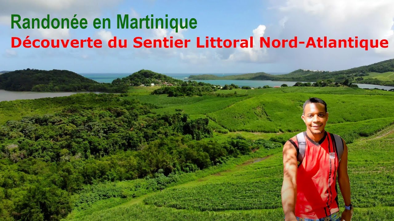 Randonnée du sentier Littoral Nord Atlantique entre le Robert et le Galion à Trinité - Martinique 4k