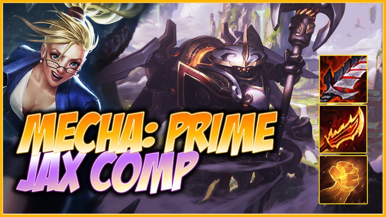 Mecha:Prime Jax is quite fun and OP currently | Teamfight Tactics Set 8 PBE