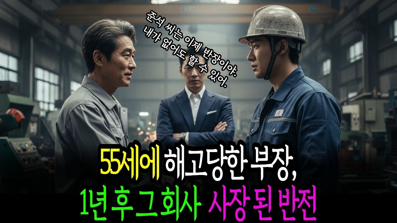 55세에 해고당한 부장, 1년 후 그 회사 사장 된 반전 / 인생사연 / 반전드라마 / 오디오북