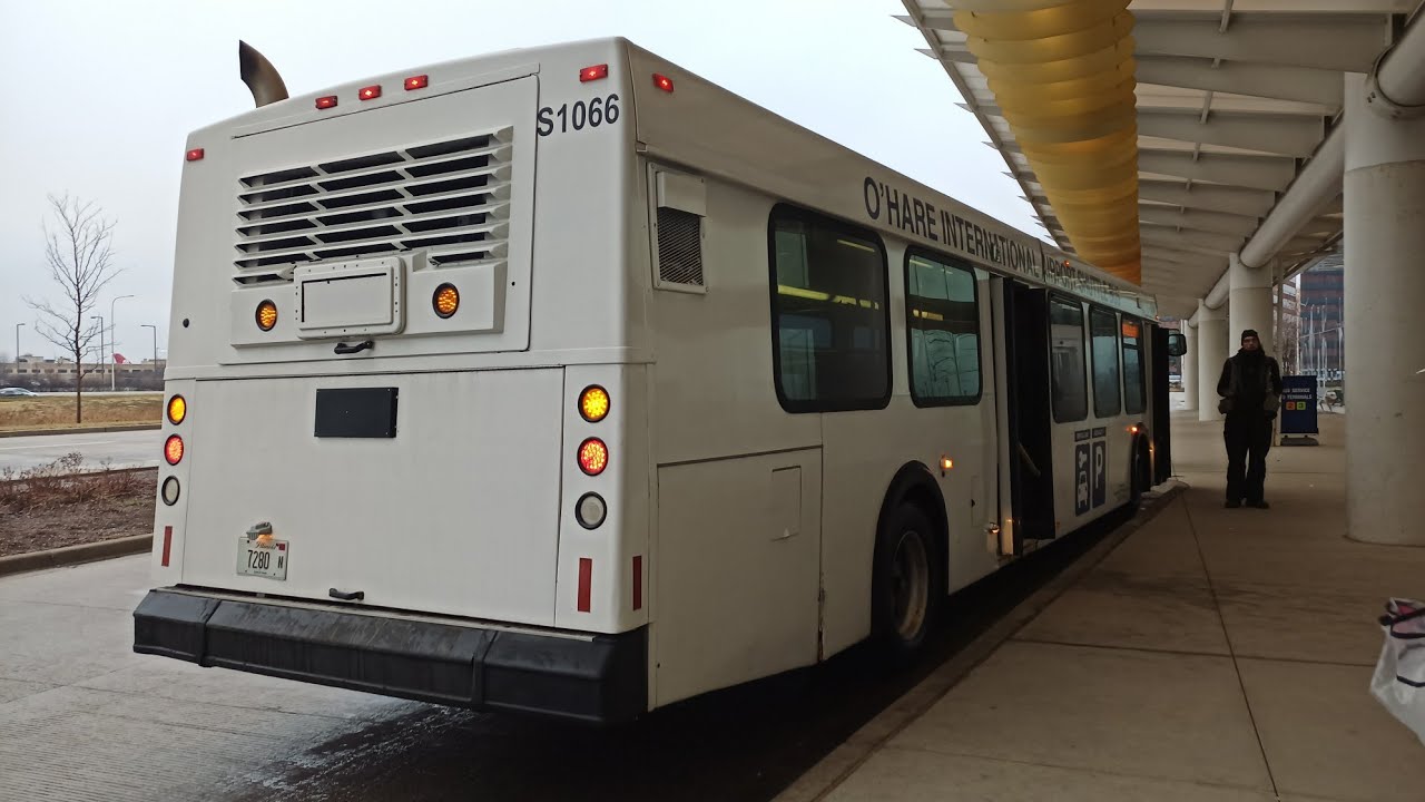 Ride On Ex-OCTA 1998 New Flyer D40LF S1066 to Terminal 2