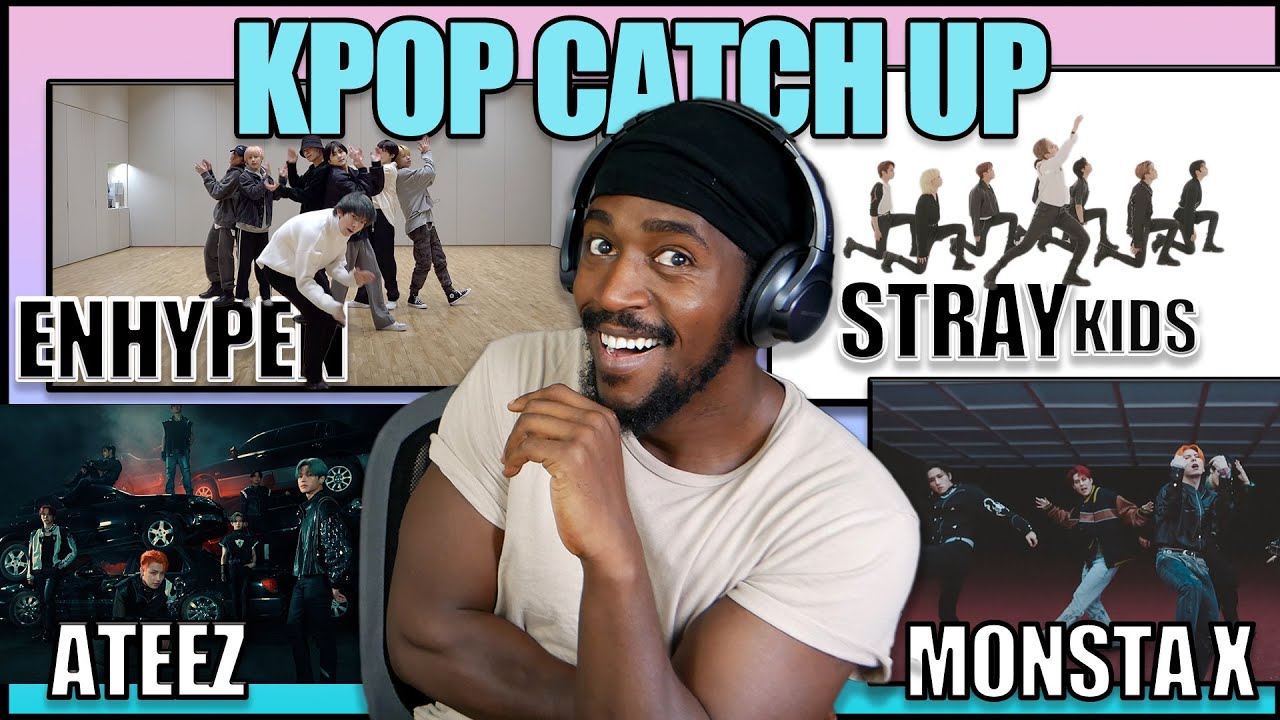DANCER REACTS | MONSTA X Rush Hour + ENHYPEN Upper Side Dreamin  + SKZ Scars Dance + ATEEZ  Deja Vu