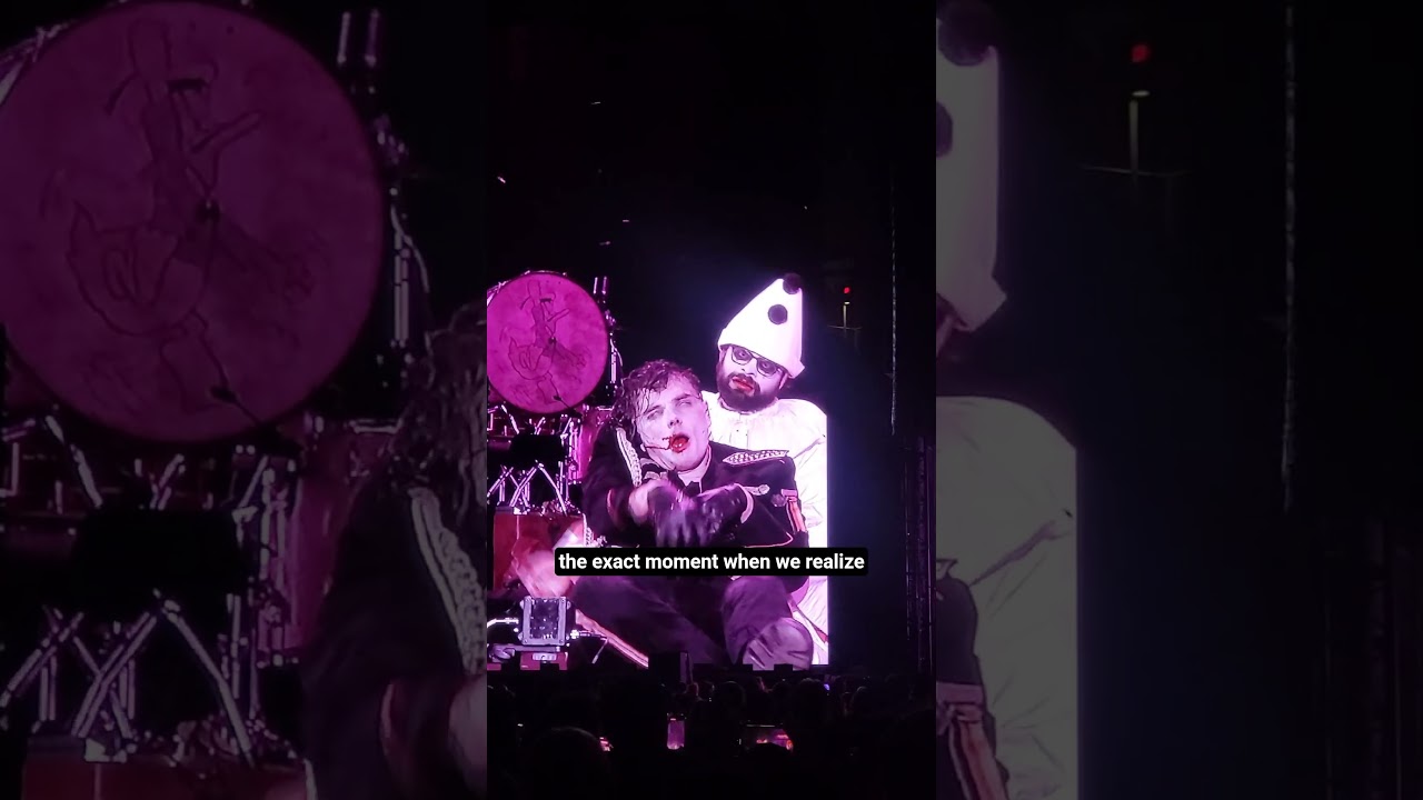 Normal Reactions at the My Chemical Romance concert Fenway Boston MA 9/7/25 #mcr #mychemicalromance