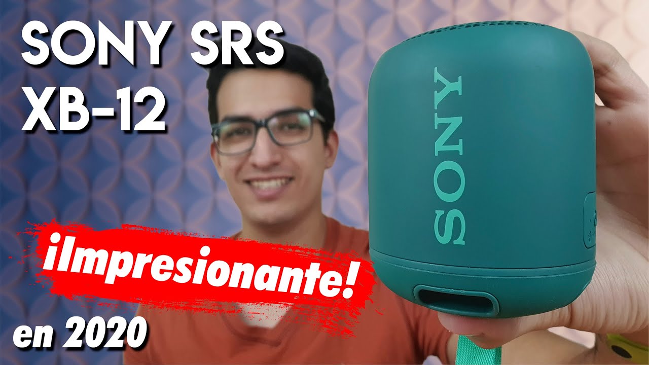 Bocina SRS-XB12 en 2020 - Pequeña pero PODEROSA ¿Vale la pena?