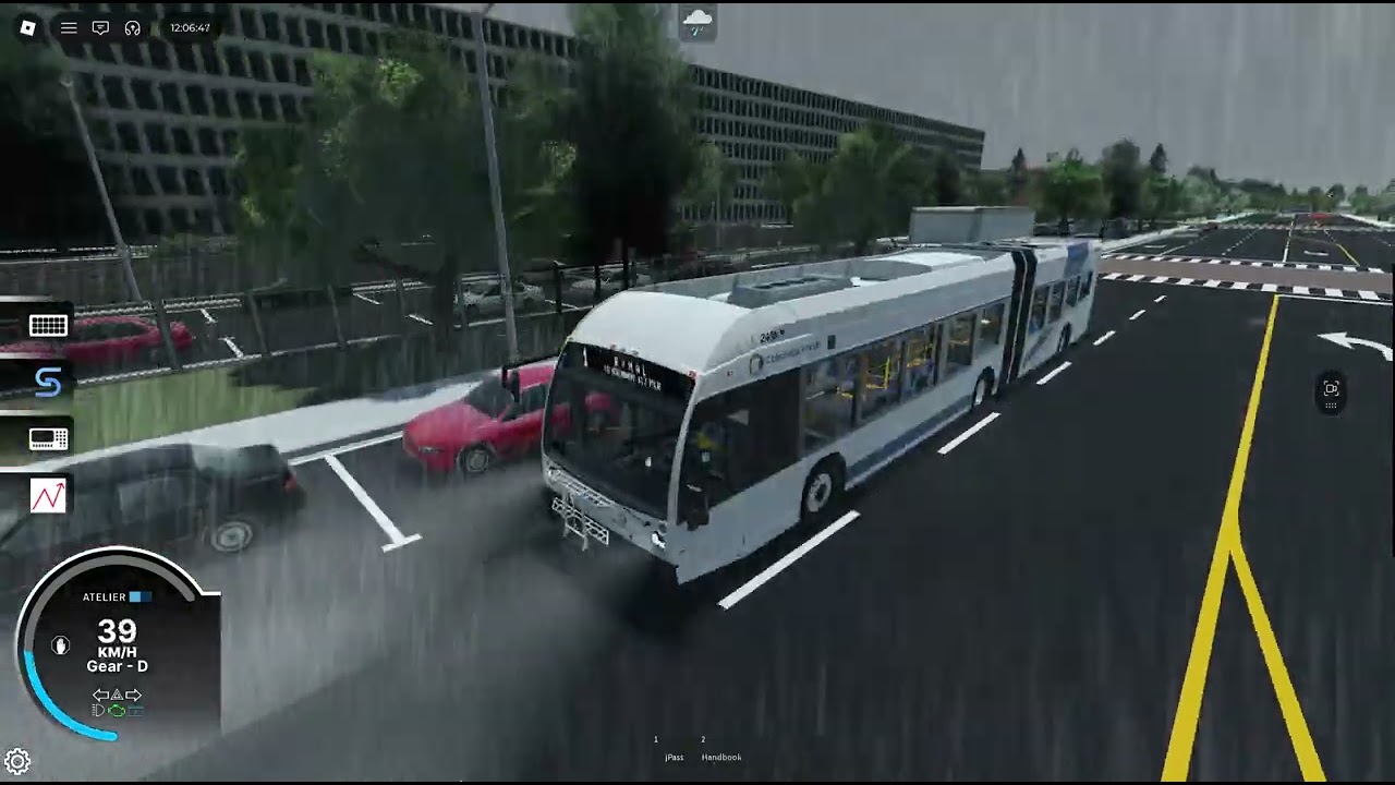 Roblox Caledonia transit route 1 from caledonia term to highway 417 on a Novabus  Lfs artic hev