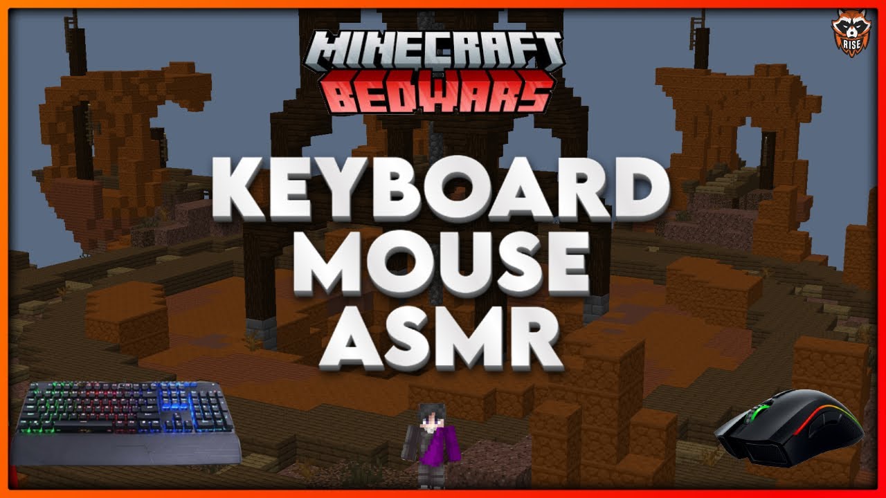 BEDWARS KEYBOARD MOUSE ASMR! - craftrise bedwars