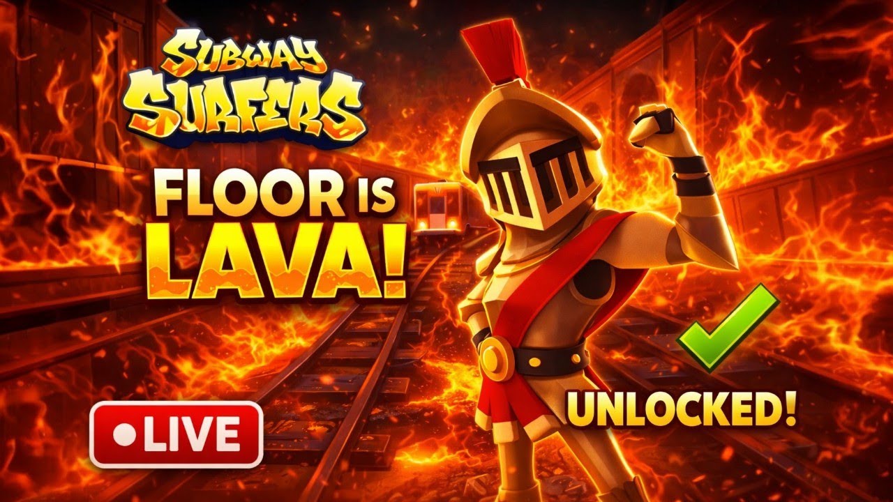 🔴 LIVE Unlock NEW Character in Lava Event | Stage 1-5 Challenge
