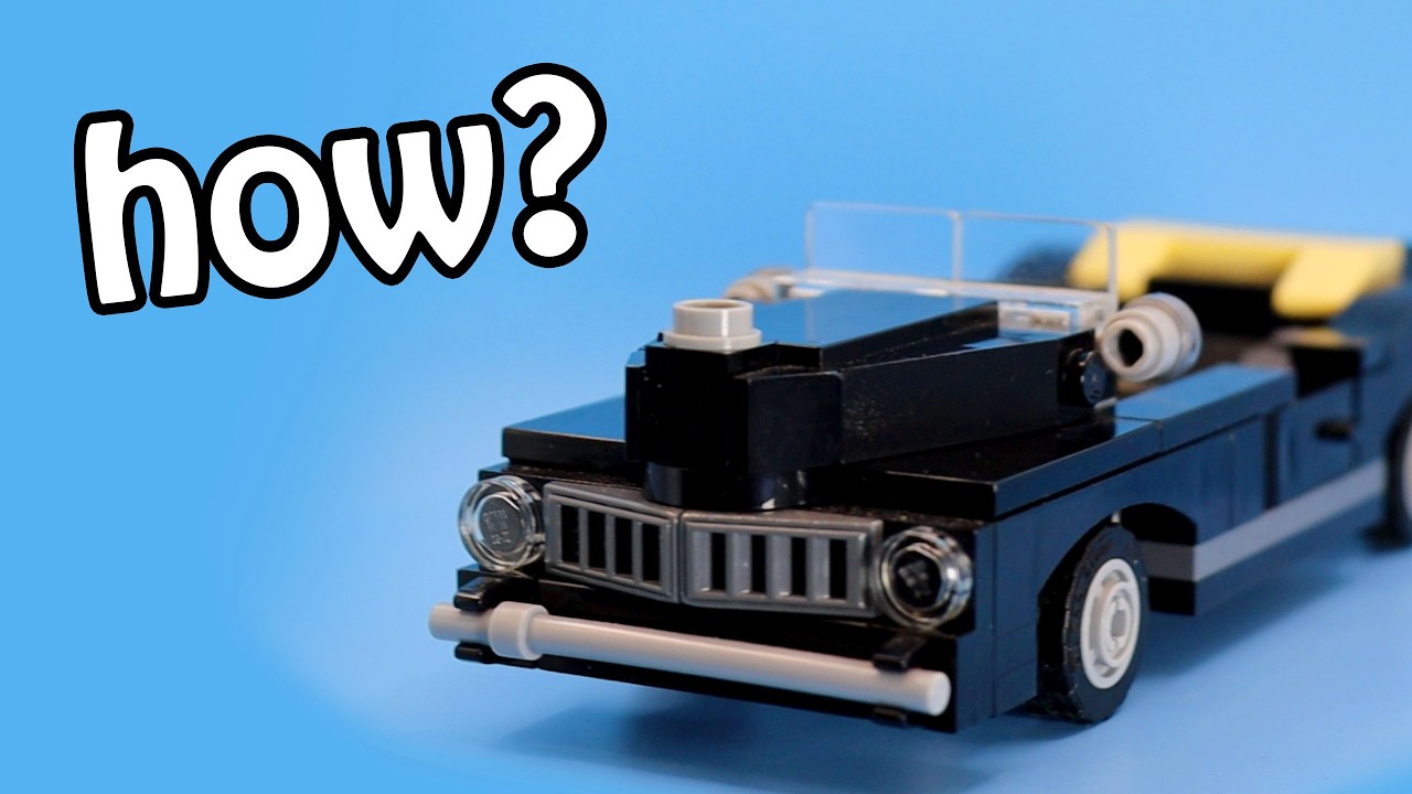 Лучший и худший автомобиль Lego из одной серии.