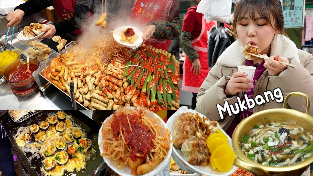 Mukbang | Что можно поесть на этом старом корейском рынке. Рынок Сомун в городе Тэгу.