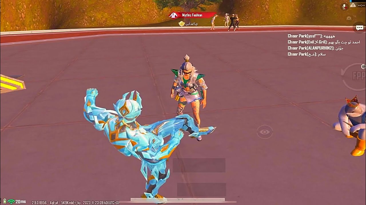 Король-победитель в парке поддержки. Нуб-розыгрыш 😱 emoji/X-Suit бой 😍 #pubgcheerpark #pubgxsuit ...