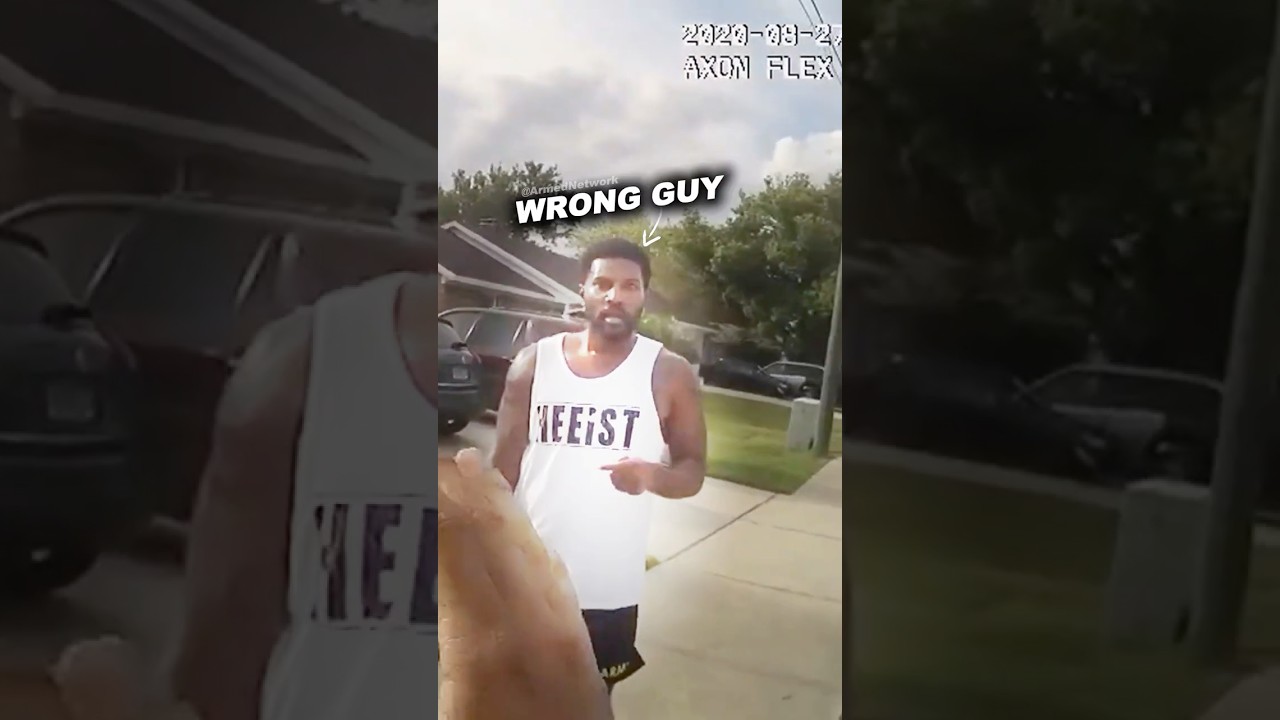 Man Mistaken For a Burglar By Cops.