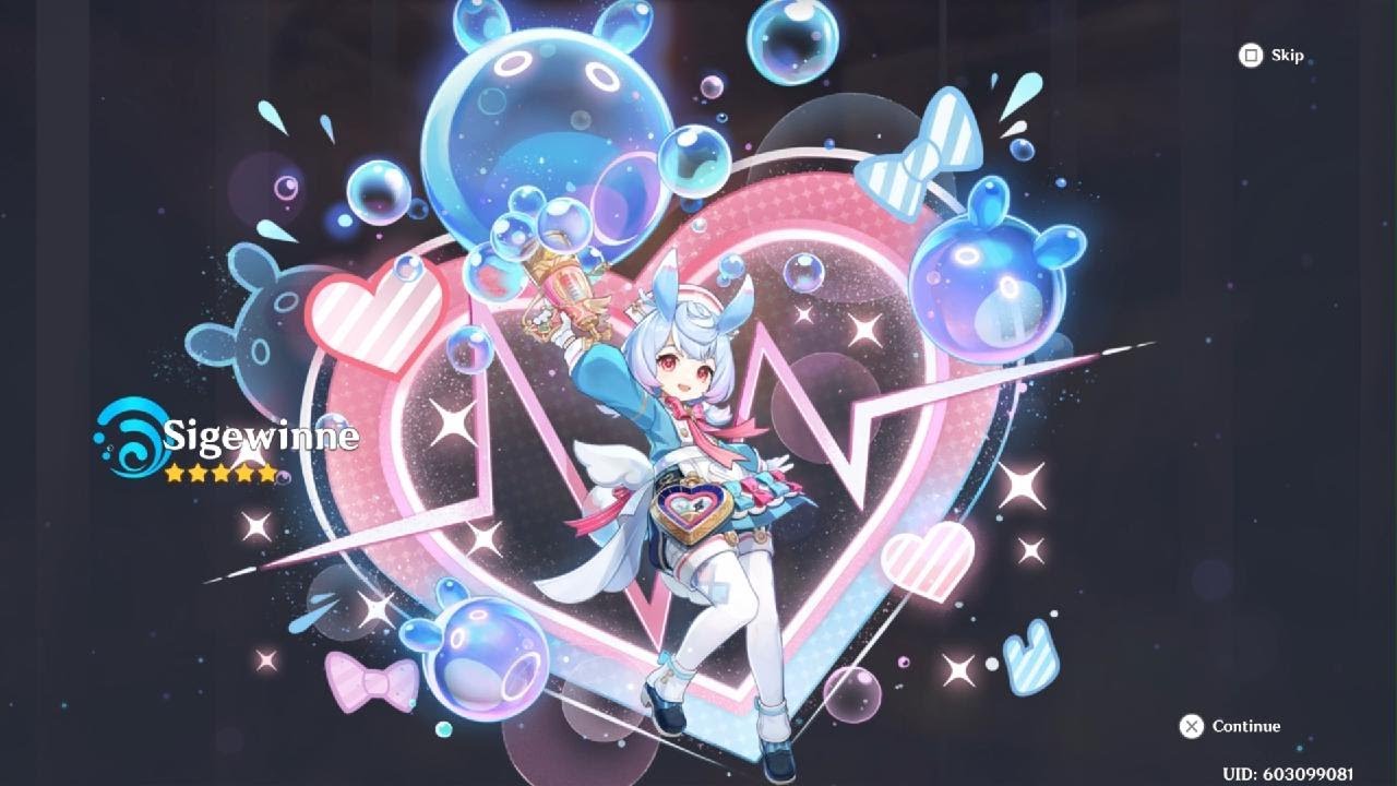 She's Not Meta But I Don't Care! (Genshin Impact Sigewinne Pulls)