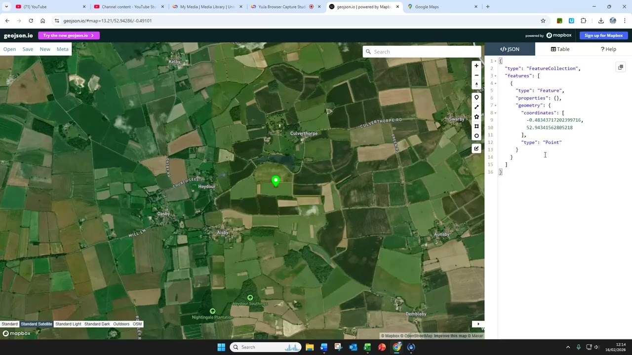 Finding Lat and Long of sites
