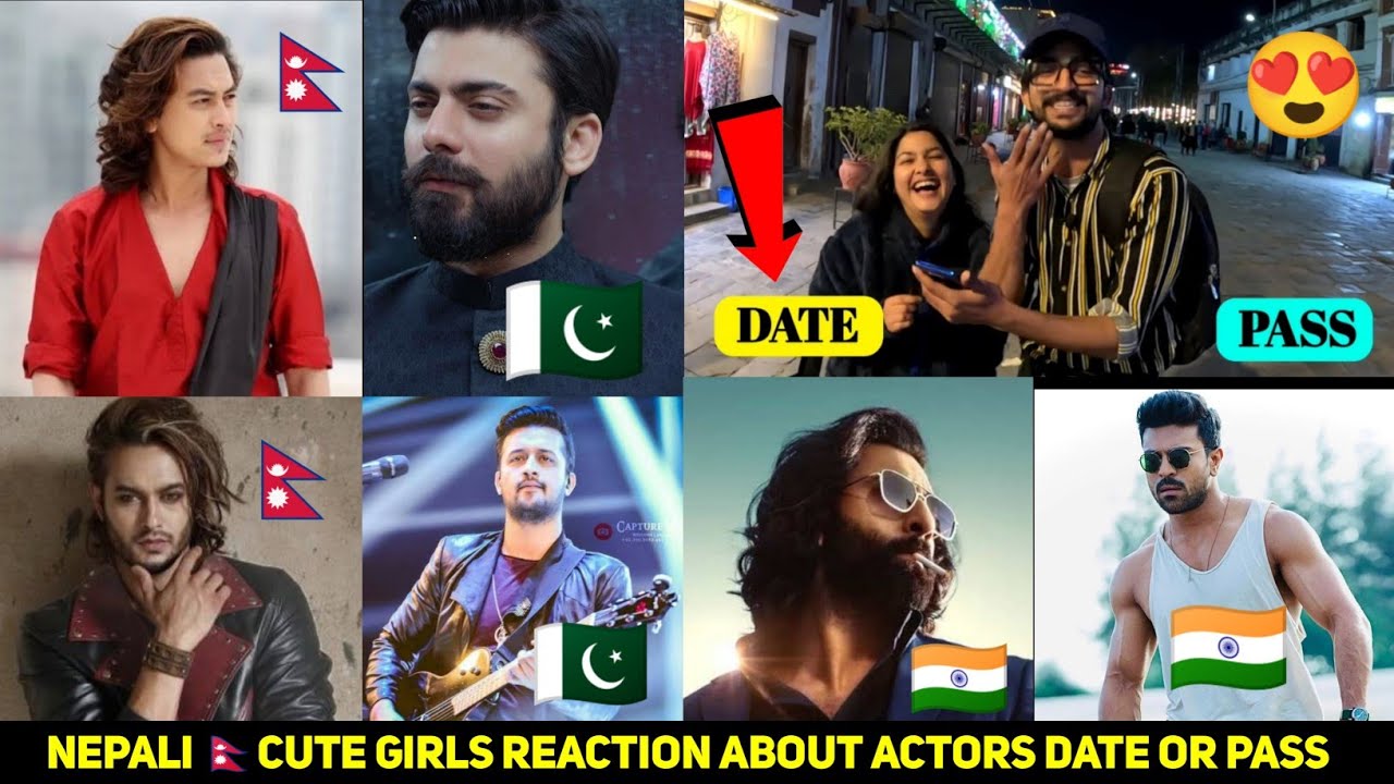 Date Or Pass ? Nepali 🇳🇵 Actors Vs Indian Actors Vs Pakistani 🇵🇰 Actors Who will be win ??