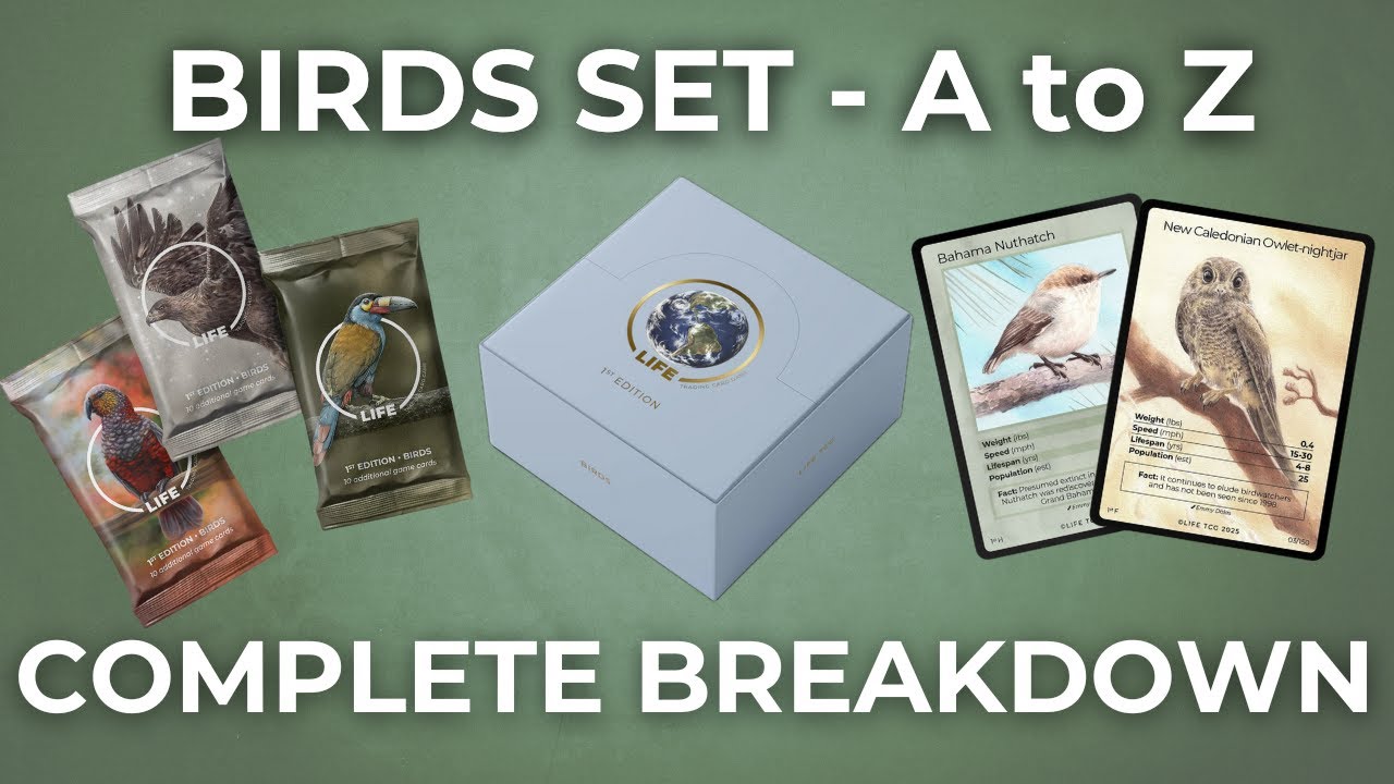 LIFE TCG Birds Set - From Basics to Box Exclusives (Complete Guide)
