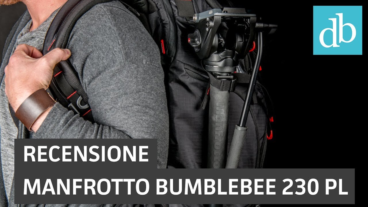 Manfrotto Bumblebee 230PL ITA: lo zaino fotografico modellabile per i professionisti • Ridble