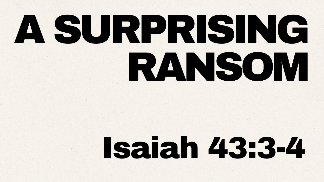 A Surprising Ransom
