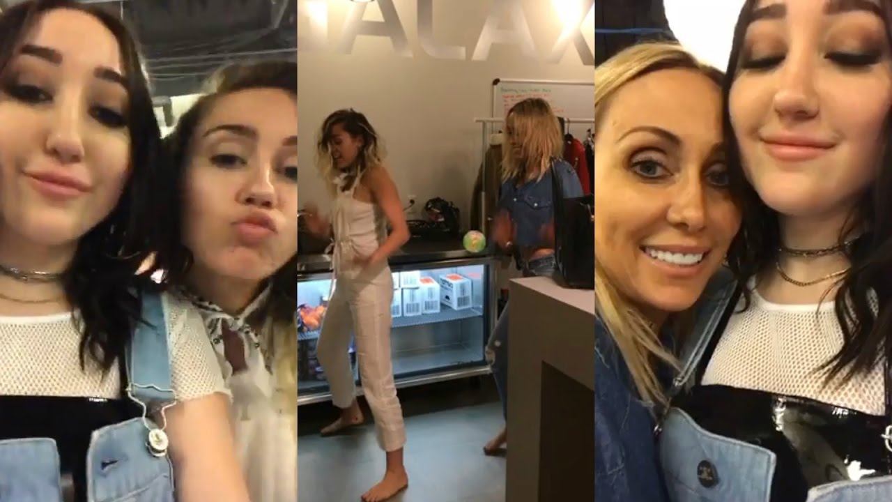 Noah Cyrus & Miley Cyrus | Instagram Live Stream | 13 May 2017 [Celebrate Tish Cyrus's Birthday]