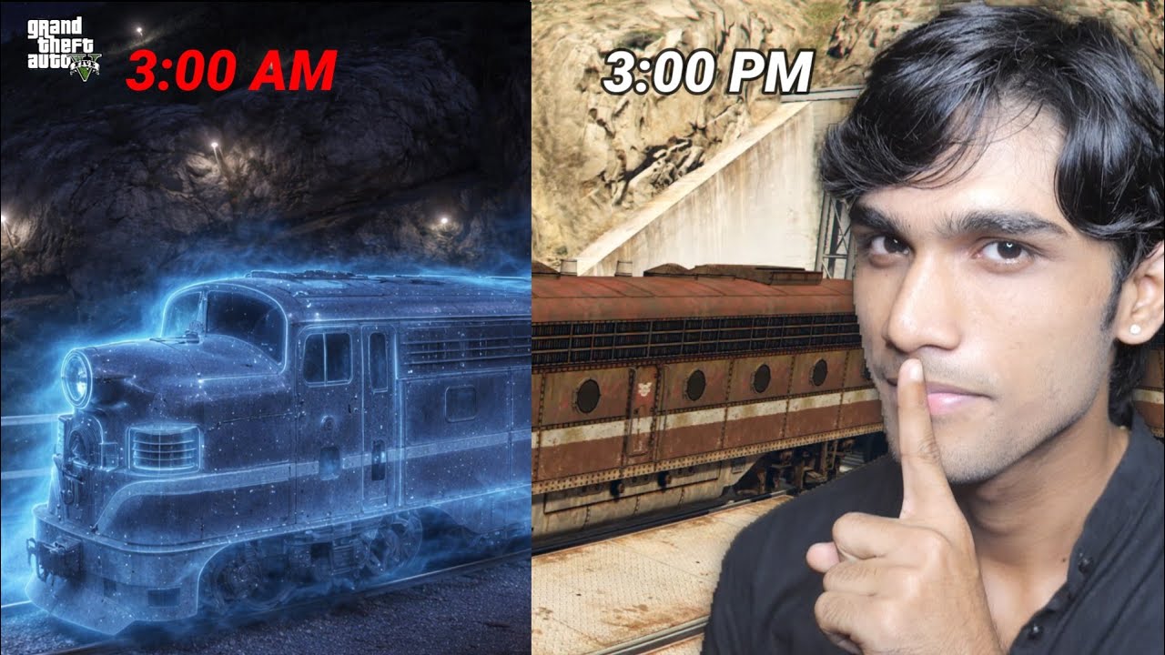 Train Disappears After 3:00 AM | GTA V 