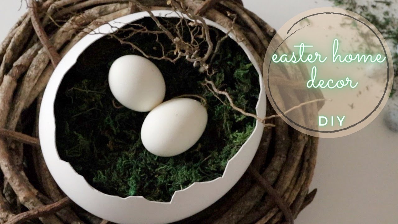 Easter Decor Ideas | Gips Eggs | Easter Home Decor