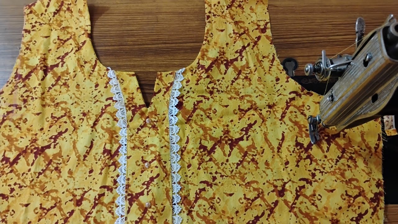  kurti neck design cutting and stitching 