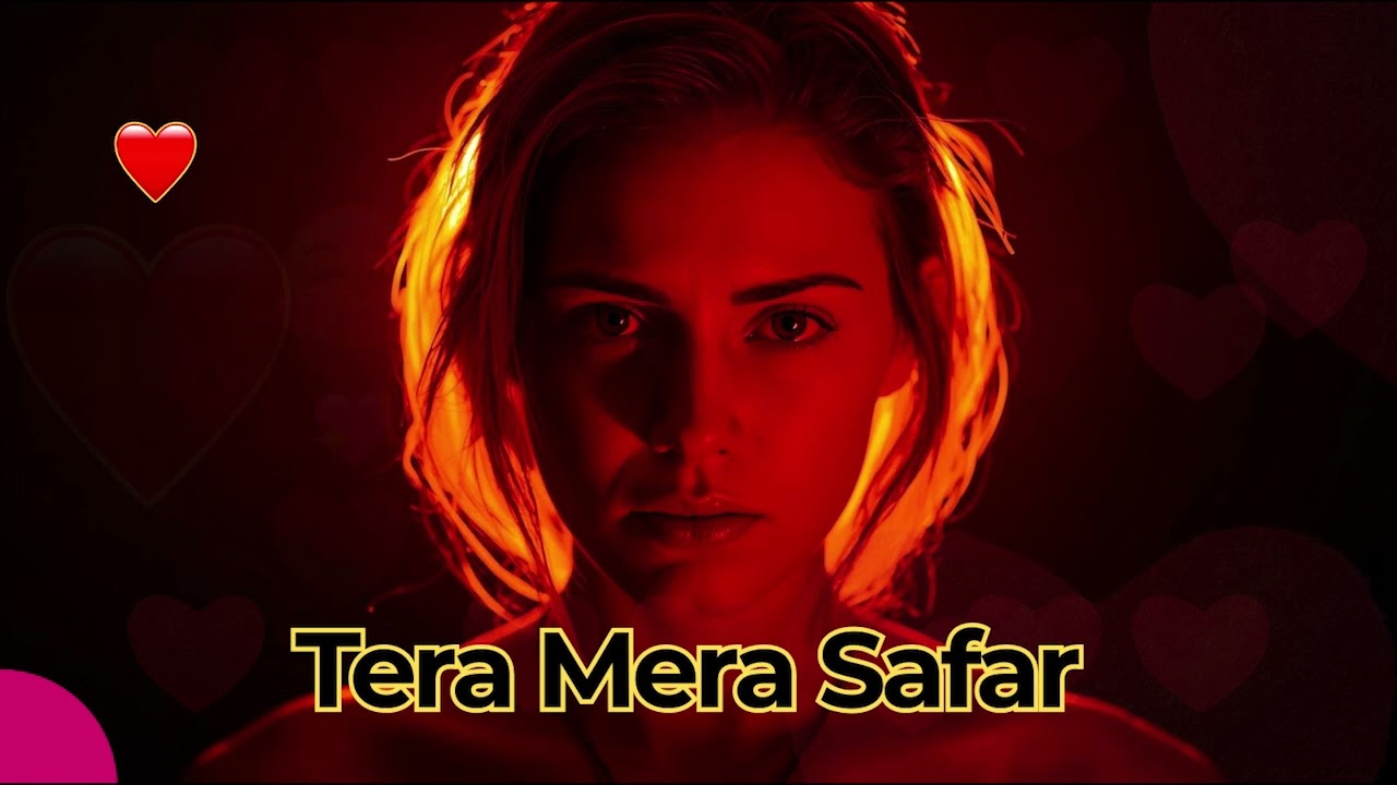 🔥💕 Tera Mera Safar | Hindi Love Song with Aesthetic Love Feels | Bollywood Romantic Journey